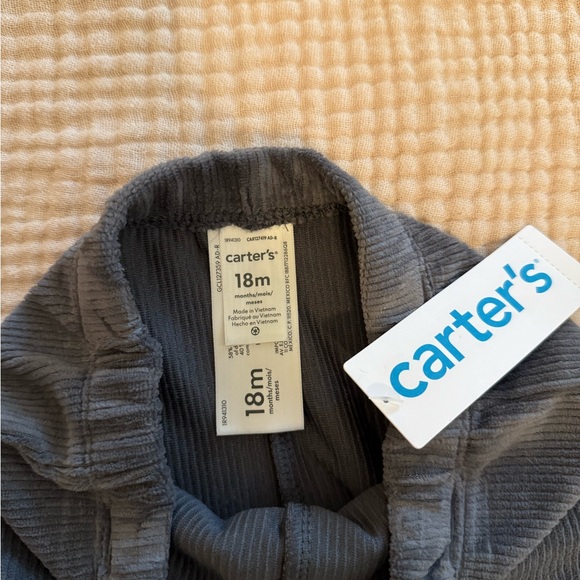 Blue Ribbed Toddler Set - Picture 6 of 7